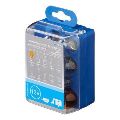 Pro Plus RESERVELAMPENSET VOOR AANHANGER & CARAVAN 12-DELIG Pro Plus RESERVELAMPENSET VOOR AANHANGER & CARAVAN 12-DELIG