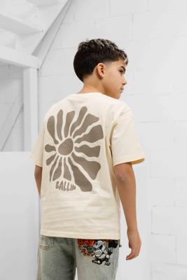 Ballin Amsterdam Sunshine T-Shirt Kids Beige - Maat 128 - Kleur: Beige | Soccerfanshop