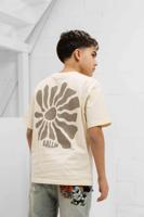 Ballin Amsterdam Sunshine T-Shirt Kids Beige - Maat 128 - Kleur: Beige | Soccerfanshop - thumbnail