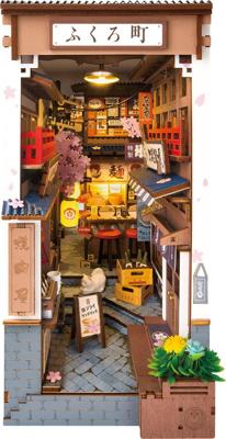 Robotime Sakura Wine Alley modelbouw DIY Miniatuur Knutselen Robotime Sakura Wine Alley modelbouw DIY Miniatuur Knutselen