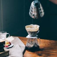 Hario V60 dripper - glas zwart - maat 01 - thumbnail