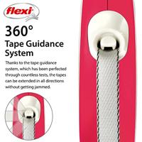 Hondenriem Flexi NEW COMFORT Rood XS - thumbnail