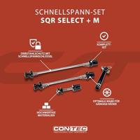 CONTEC snelspanner set "sqr+ m" ct qr set sqr select+ m black - thumbnail