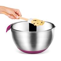Metaltex Dolceforno Mengkom 4.6L met Antislipbasis RVS/Paars - thumbnail