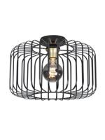 HighLight plafondlamp Lucca 40 cm - zwart - thumbnail