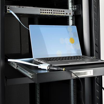 Kabel USB naar Seriële Poort Startech 1P3FP-USB-SERIAL Zwart