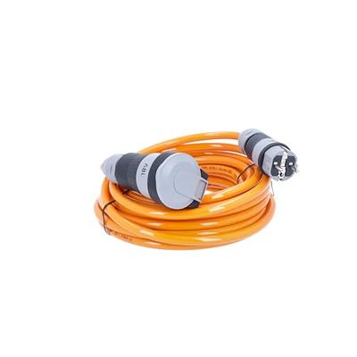 as - Schwabe SchukoUltra II Baustellen Panzerleitung H07BQ-F 3G2,5, 10 m, extrem robust, für Gewerbe / Außenbereich, orange, 62262