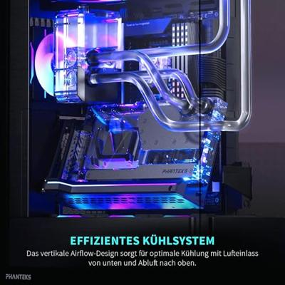 Phanteks PH-ES524XTG_DBK01 Behuizing, Gaming-behuizing, PC-behuizing Zwart
