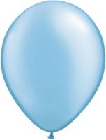 Globos Ballonnen lichtblauw 30cm, 10st. - thumbnail