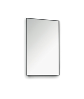 Royal Plaza Merlot spiegel 30x80cm zonder verlichting rechthoek Glas Zwart mat - thumbnail