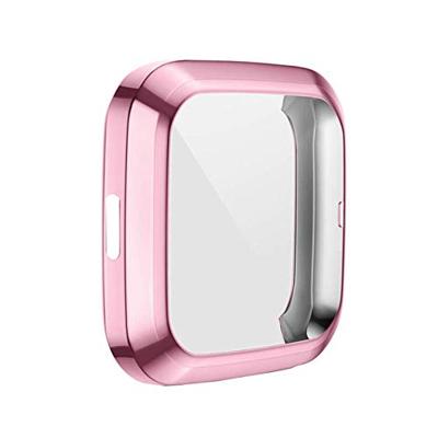 Fitbit Versa 2 Soft TPU case (volledig beschermd) - Roze