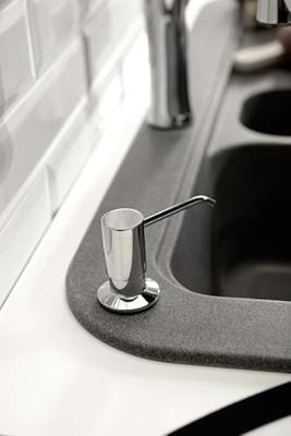 Inbouwzeepdispenser Sapho Kunststof Fles 350 ML Chroom Inbouwzeepdispenser Sapho Kunststof Fles 350 ML Chroom