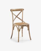 Kave Home Alsie eetkamerstoel Naturel - thumbnail