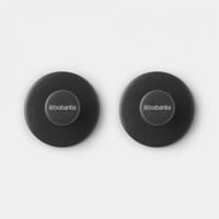 Brabantia handdoekhaakjes set van 2 dark grey - thumbnail