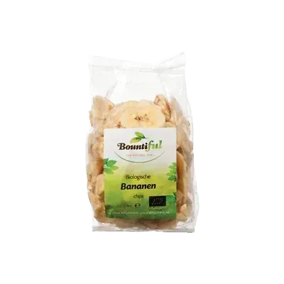 Biologische Bananenchips - 200 gram