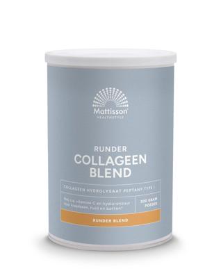 Mattisson Runder collageen poeder blend Peptan 300 Gram Mattisson Runder collageen poeder blend Peptan 300 Gram