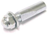 Algi Crankspie ø9,5mm - zilver - thumbnail