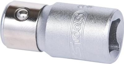 KS Tools 911.4327 1/4 bit-adapterdop, met spanring
