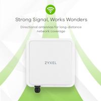 Zyxel Nebula FWA710 draadloze router Multi-Gigabit Ethernet Dual-band (2.4 GHz / 5 GHz) 5G Wit - thumbnail