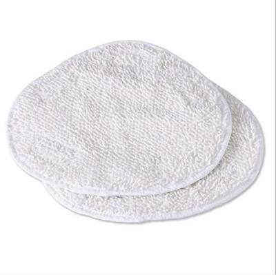 2 stuks microfiber stoom MOP doek cover MOP pad vervanging driehoek doek voor Sienna Steam MOP (wit)