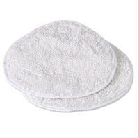 2 stuks microfiber stoom MOP doek cover MOP pad vervanging driehoek doek voor Sienna Steam MOP (wit) - thumbnail