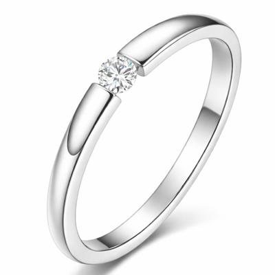 Cilla Jewels edelstaal ring Crystal Silver-18mm Cilla Jewels edelstaal ring Crystal Silver-18mm