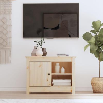 Tv-meubel 70x36,5x52 cm massief grenenhout Tv-meubel 70x36,5x52 cm massief grenenhout