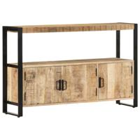 VidaXL Bijzetkast 120x30x75 cm massief mangohout - thumbnail
