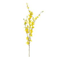 Kunstbloem forsythia - geel - 100 cm - thumbnail