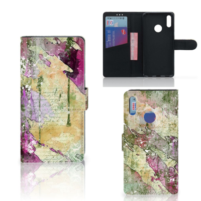 Hoesje Huawei Y7 Pro | Y7 Prime (2019) Letter Painting Hoesje Huawei Y7 Pro | Y7 Prime (2019) Letter Painting
