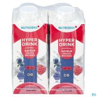 Hyperdrink Db Lact° Rode Vruchten 4x200ml - thumbnail