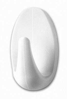 Tesa haak S ovaal wit