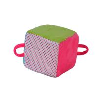 Angel Toys Rammelaar Kubus Met Belletje 11 cm - thumbnail