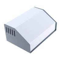 Hammond Electronics 519-0910 Consolebehuizing (l x b x h) 150 x 218 x 100 mm Staal Grijs 1 stuk(s) - thumbnail