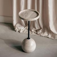 Zuiver Ronde Bijzettafel 'Cocktail' Marmer, 25cm - thumbnail