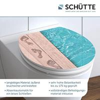 MDF High Gloss WC-bril POOLSIDE met soft-close lange levensduur: extreem onbreekbaar en krasbestendig comfort en functie: geruisloos sluiten dankzij de automatische valrem eenvoudig schoon te ma - thumbnail