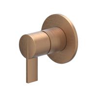 Afbouwdeel IVY Pact Inbouw douchemengkraan Met Ronde Rozet Geborsteld Mat Koper PVD - thumbnail