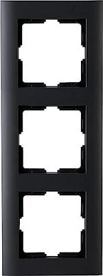 KOPP - Afdekraam - Athenis HK07 - 3-voudig - Mat Zwart