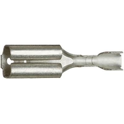 Klauke 18201A Platte stekker (female) Insteekbreedte: 2.8 mm Insteekdikte: 0.8 mm 180 ° Ongeïsoleerd Metaal 1 stuk(s)