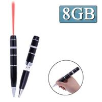 3 in 1 Laser Pen stijl USB-flashschijf 8GB (zwart) - thumbnail