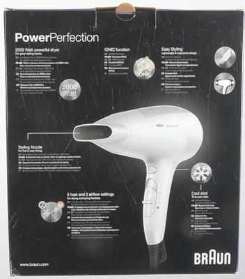 Föhn Braun BRHD385E Wit 2000 W