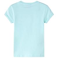 Kindershirt 140 lichtzeeblauw - thumbnail