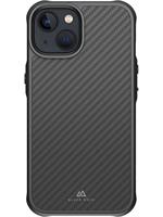 Black Rock robust carbon cover voor apple iphone 14 zwart - thumbnail