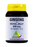 SNP Ginseng + royal jelly 600 mg 60 Capsules - thumbnail