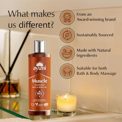 Muscle Massage & Body Oli - 250 ml