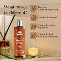 Ayumi Muscle massage & body oil 250 Milliliter - thumbnail