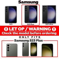 Lunso - Samsung Galaxy S23 Plus - Duo Pack (2 stuks) Beschermfolie - Full Cover Screen protector - thumbnail