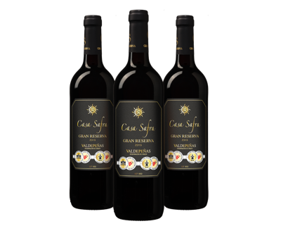 Casa Safra Black Label Gran Reserva Probeerpakket (3 flessen)