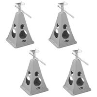 Campout - Kunststof Assteunen Set van 4 - thumbnail