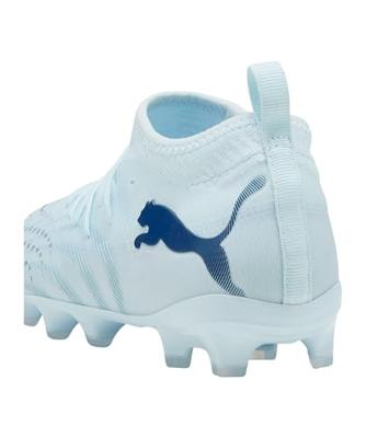 PUMA Future 9 Match Gras / Kunstgras Voetbalschoenen (MG) Kids Lichtblauw Blauw